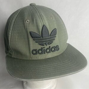 Adidas Three Stripe Official Issue Hat Adjustable Olive Safari Cargo Military